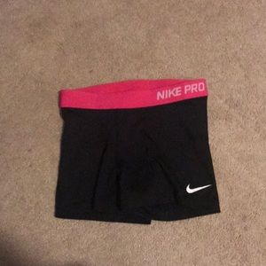 Nike pro athletic shorts